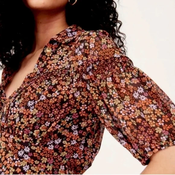 Free People Bonnie Mini Dress Sz Medium - Picture 9 of 16